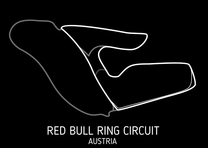 Red Bull Ring Circuit Map