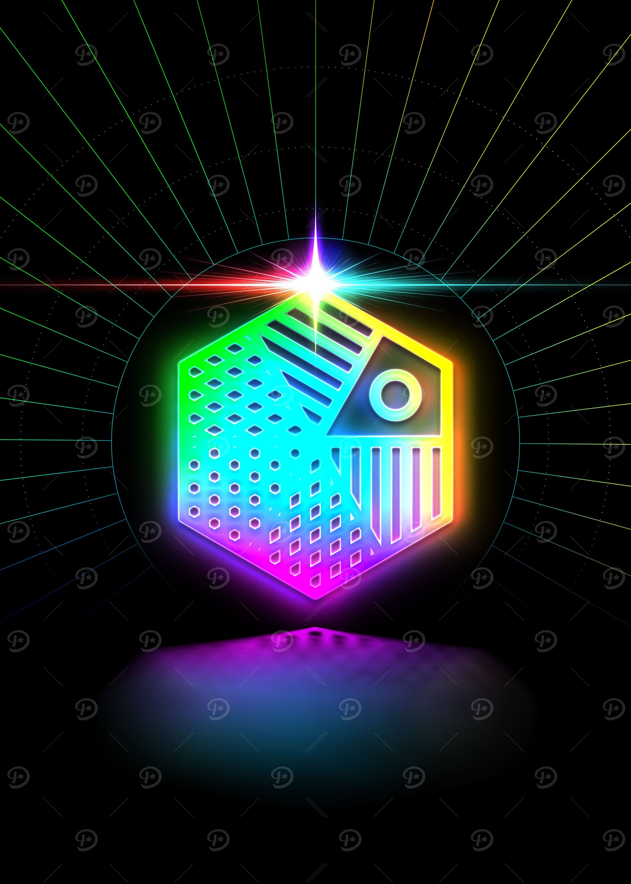 Rainbow Sacred Geometry