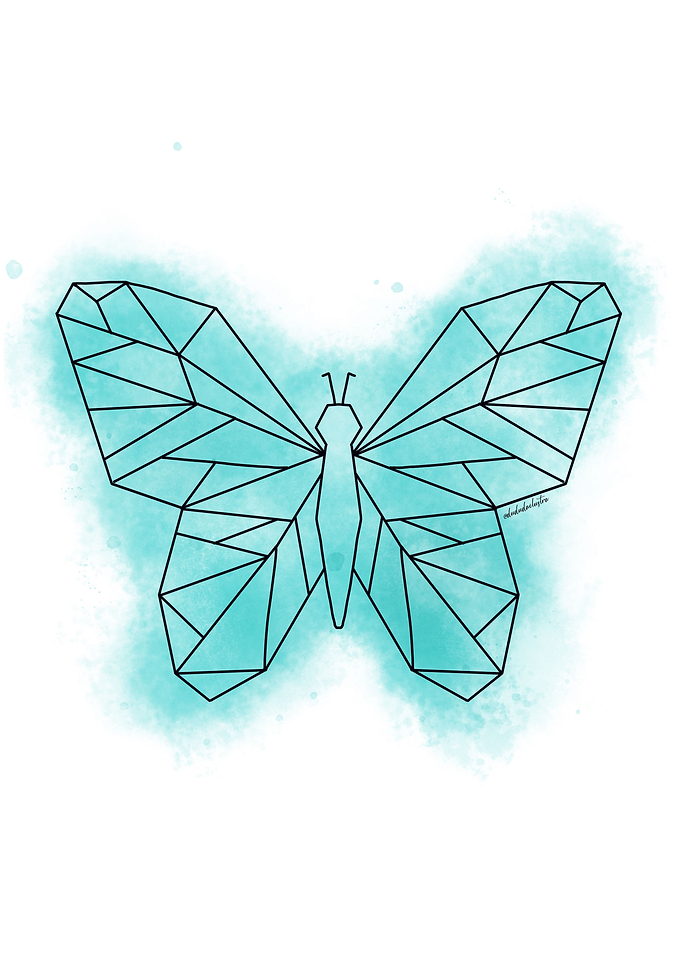 Geometric butterfly