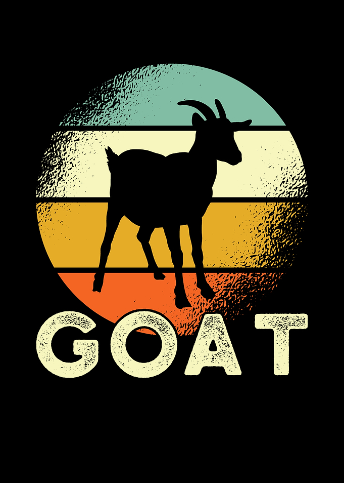 Goat Retro Sunset