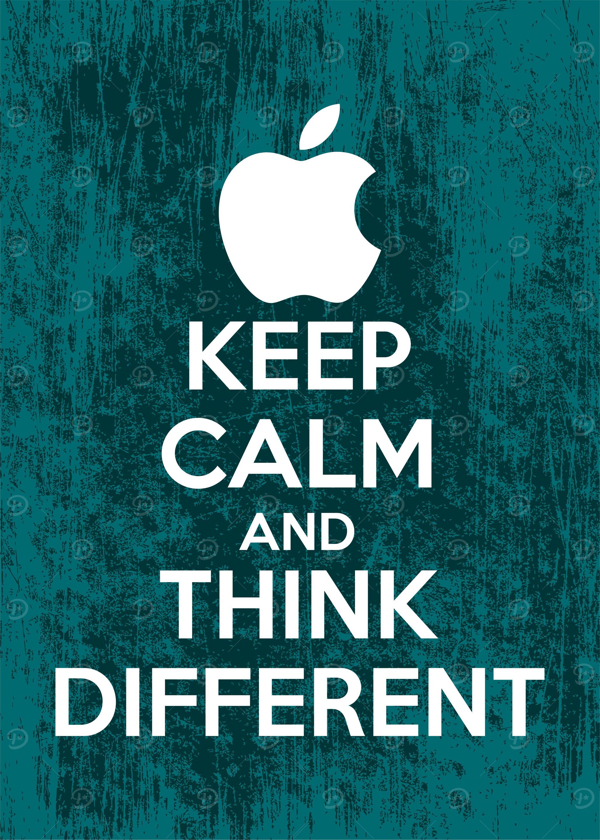 keep calm think different