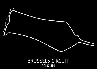Brussels Circuit Map