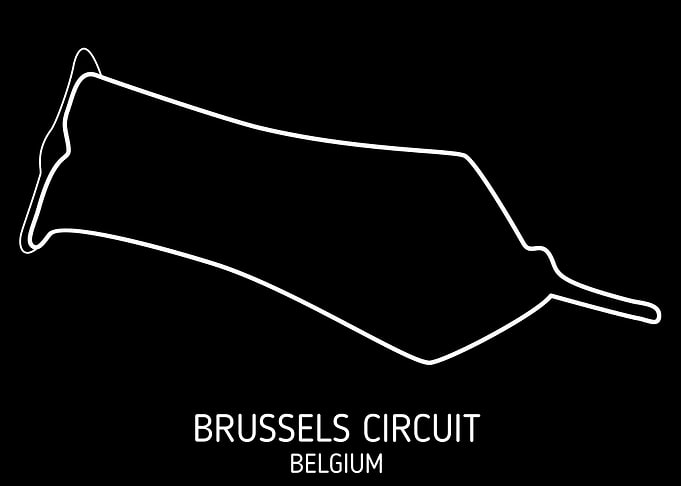 Brussels Circuit Map