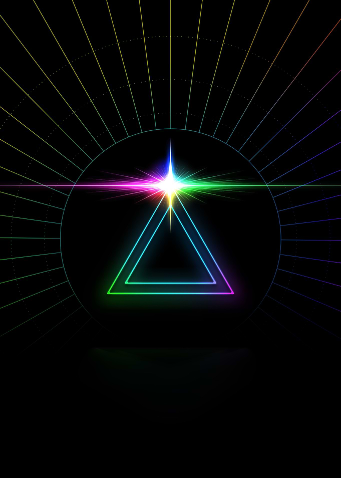 Neon Glyph Mandala Rune