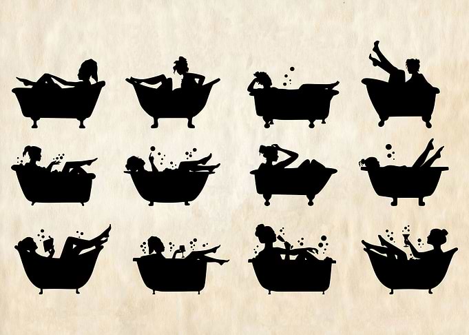 BATH SILHOUETTE VINTAGE