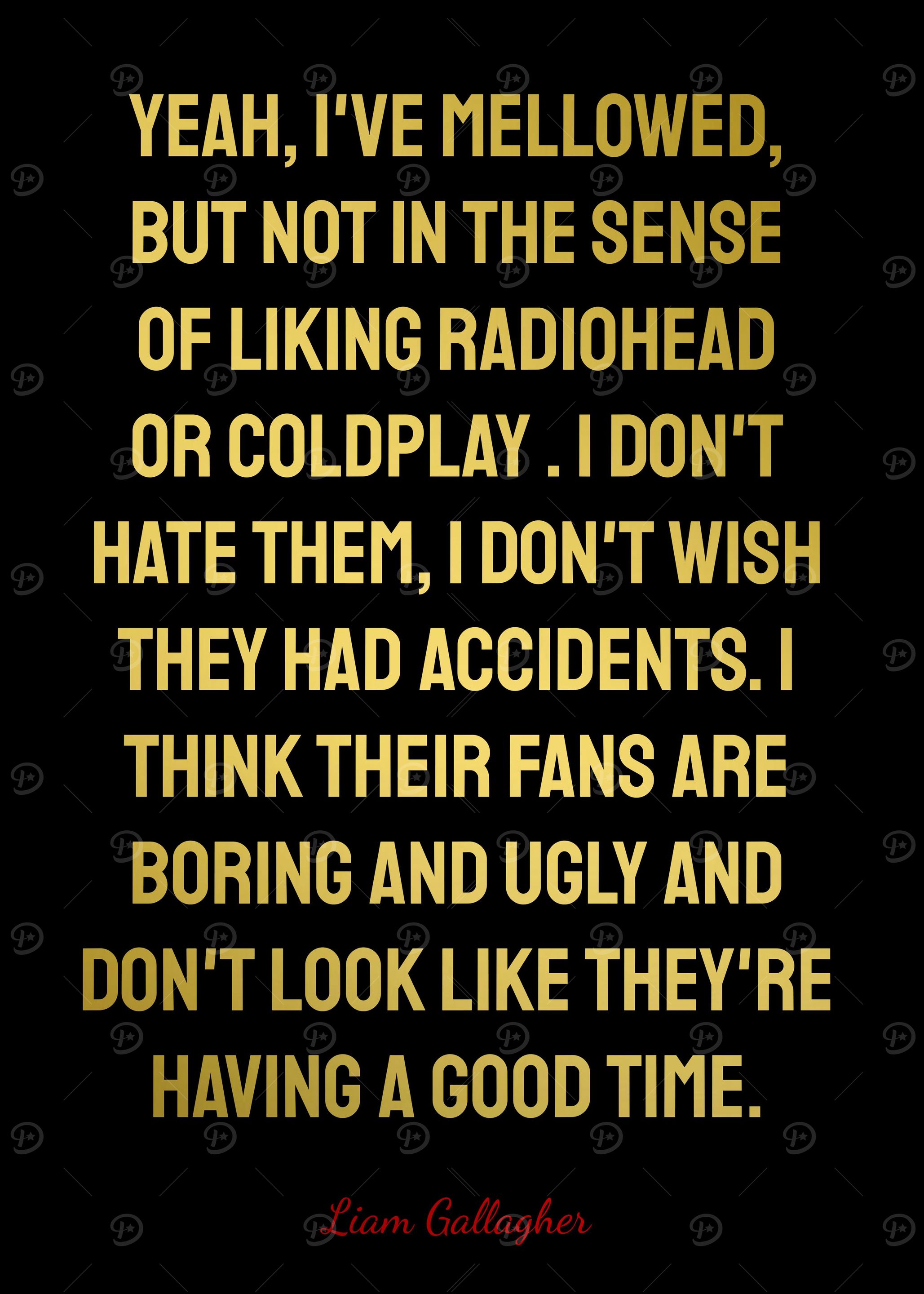 Liam Gallagher Quotes