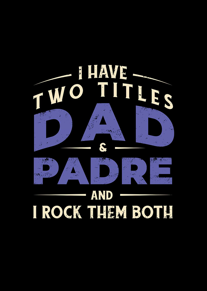 DAD TITLE QUOTE GRUNGE