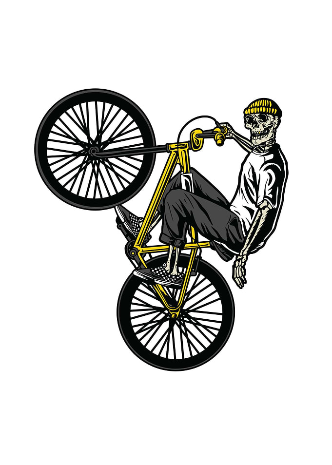SKELETON BMX BIKE