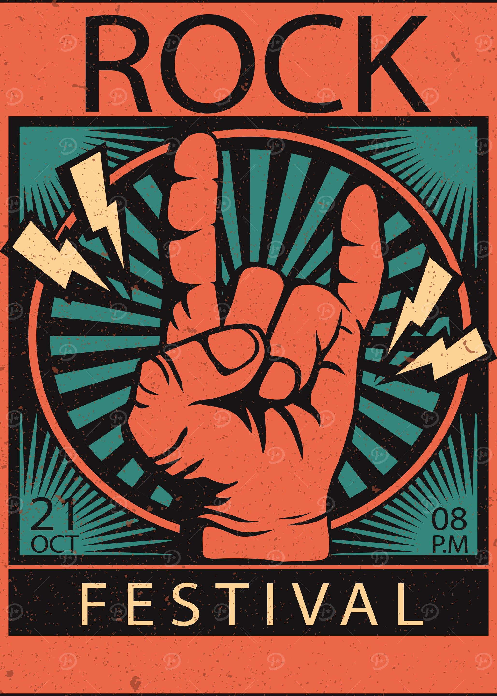 Retro music festival