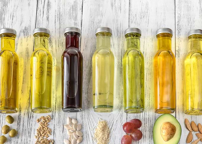 Assortment of oils