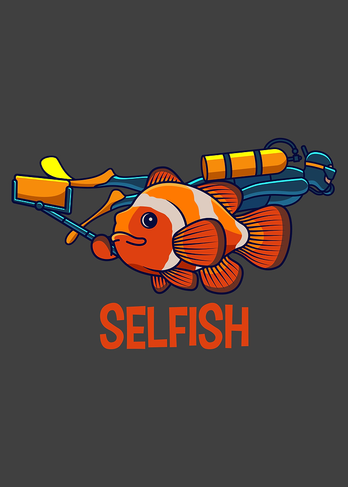Clownfish Selfie Selfish