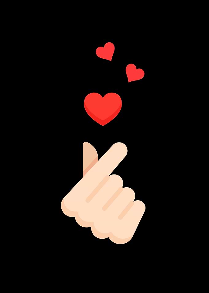 KPop Finger Hearts South
