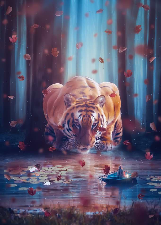 Giant Tiger and Princess