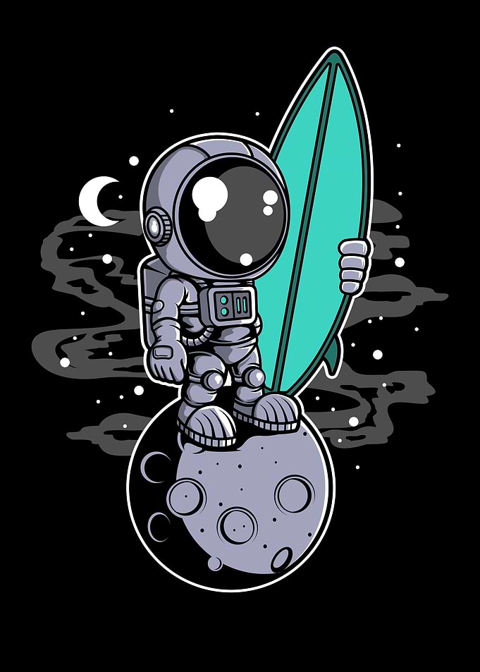Astronaut Surfer
