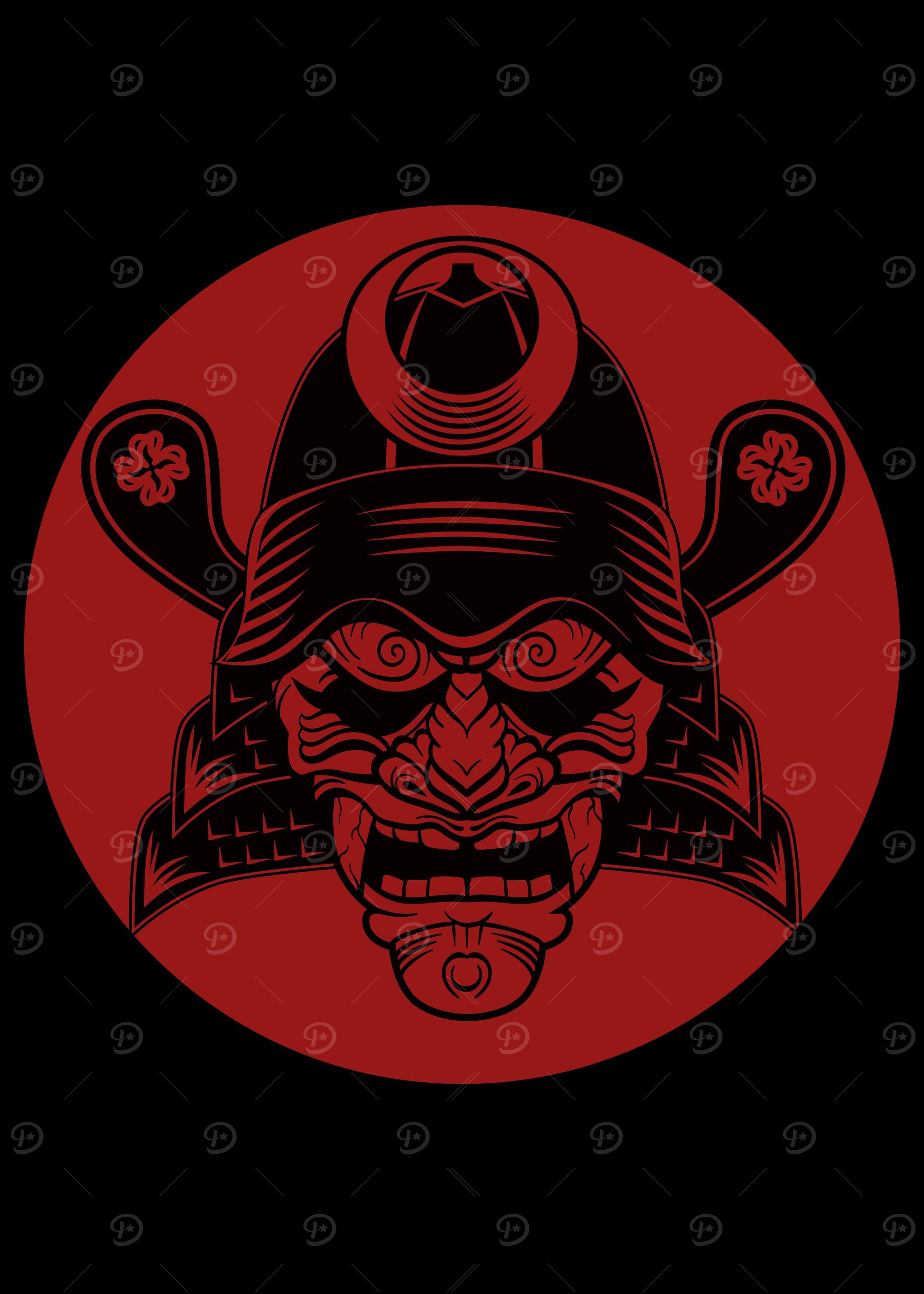 Skull Samurai Mask
