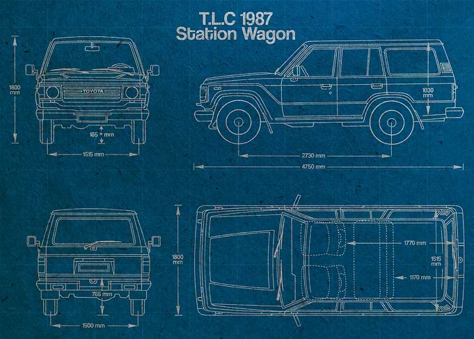 landcruiser blueprint