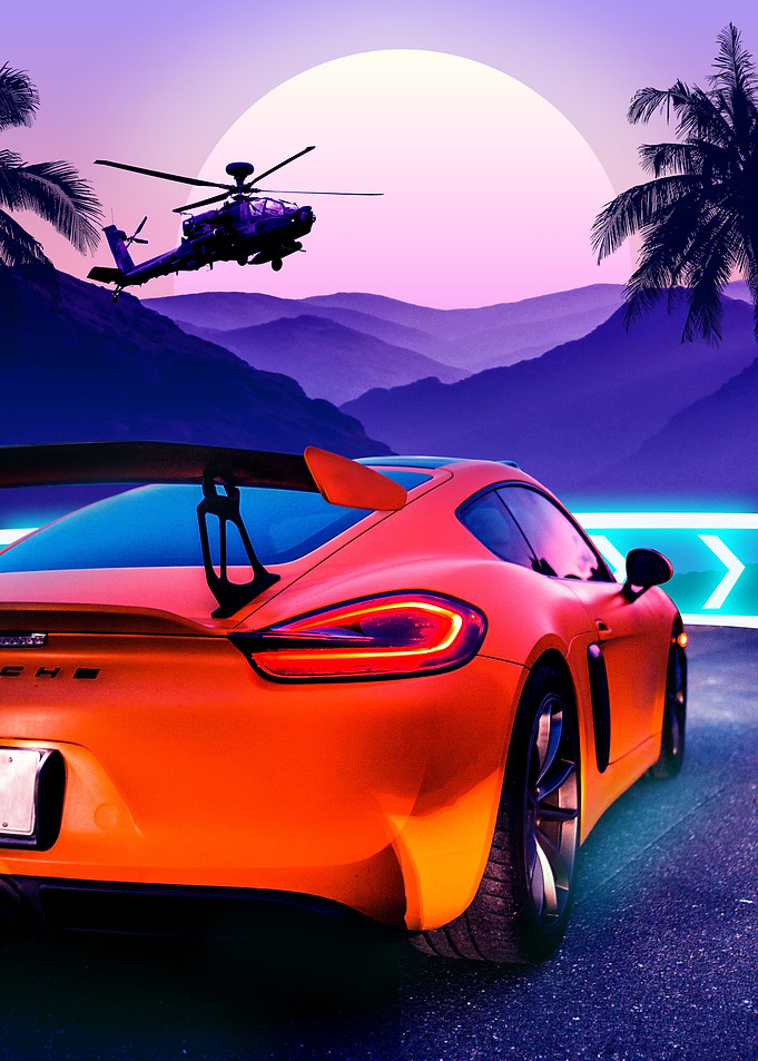 synthwave outrun