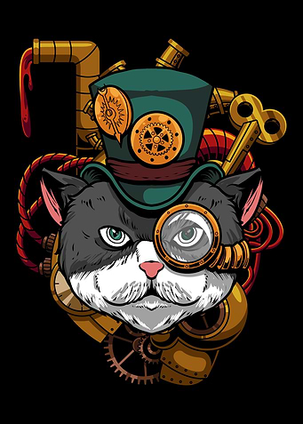 Steampunk Cat