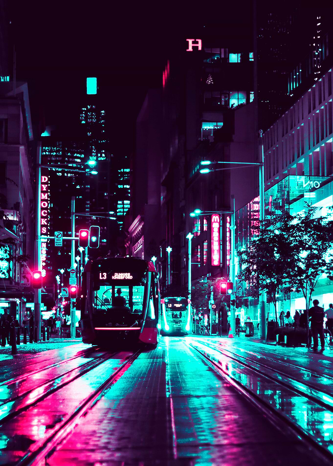 City Train Cyberpunk 2077