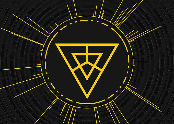 Gold Glyph Mandala Rune
