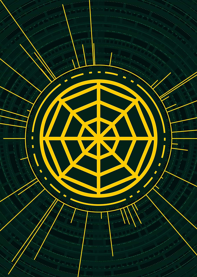 Yellow Gold Magic Glyph