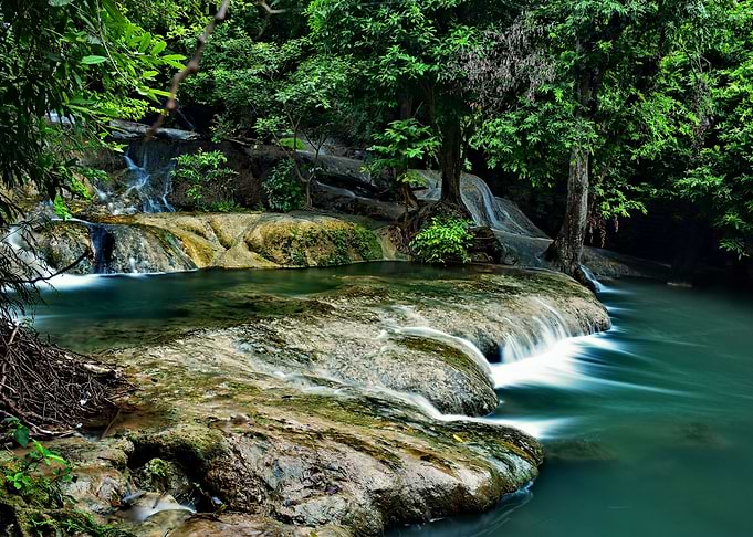 Calm waters flow