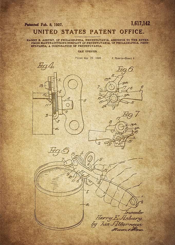 Kitchen Patent