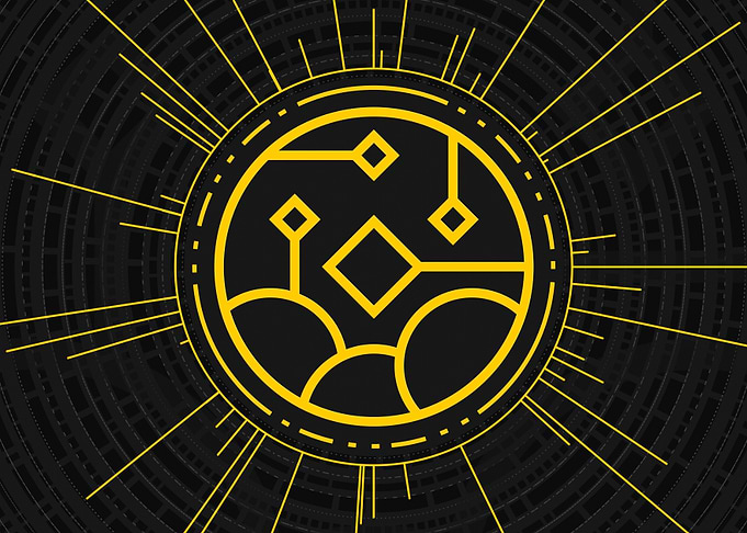 Gold Geometric Glyph Rune