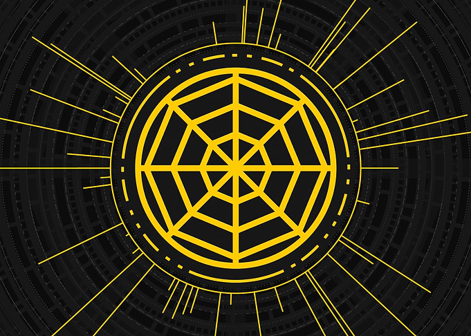 Gold Glyph Mandala Rune