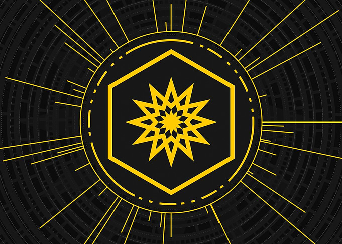 Yellow Gold Magic Glyph