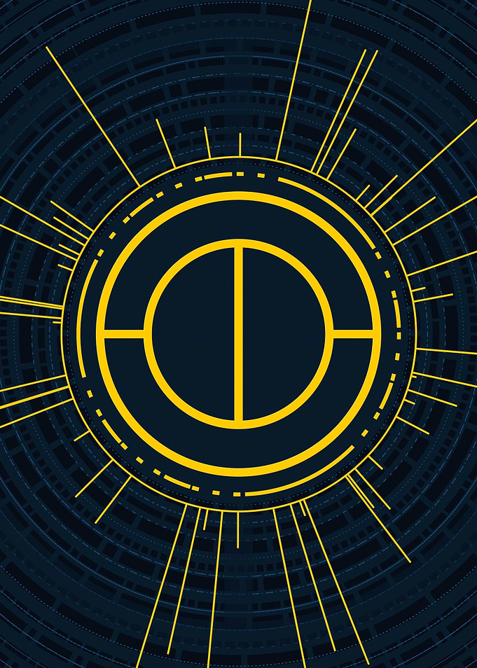 Yellow Gold Magic Glyph