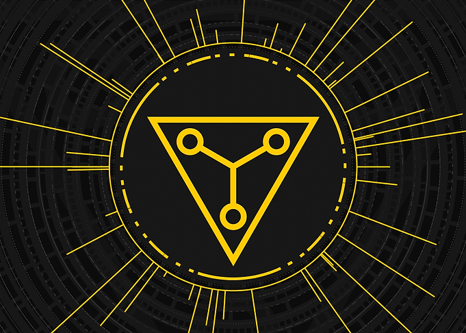 Yellow Glyph Mandala Rune