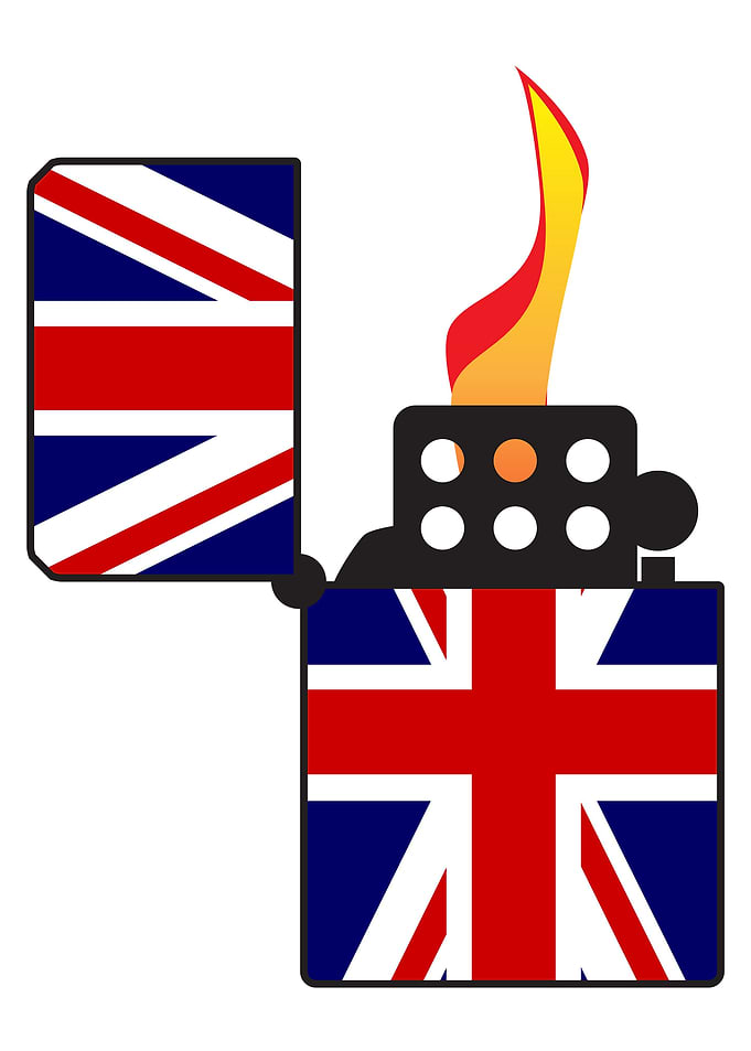 Union Jack Flag Lighter