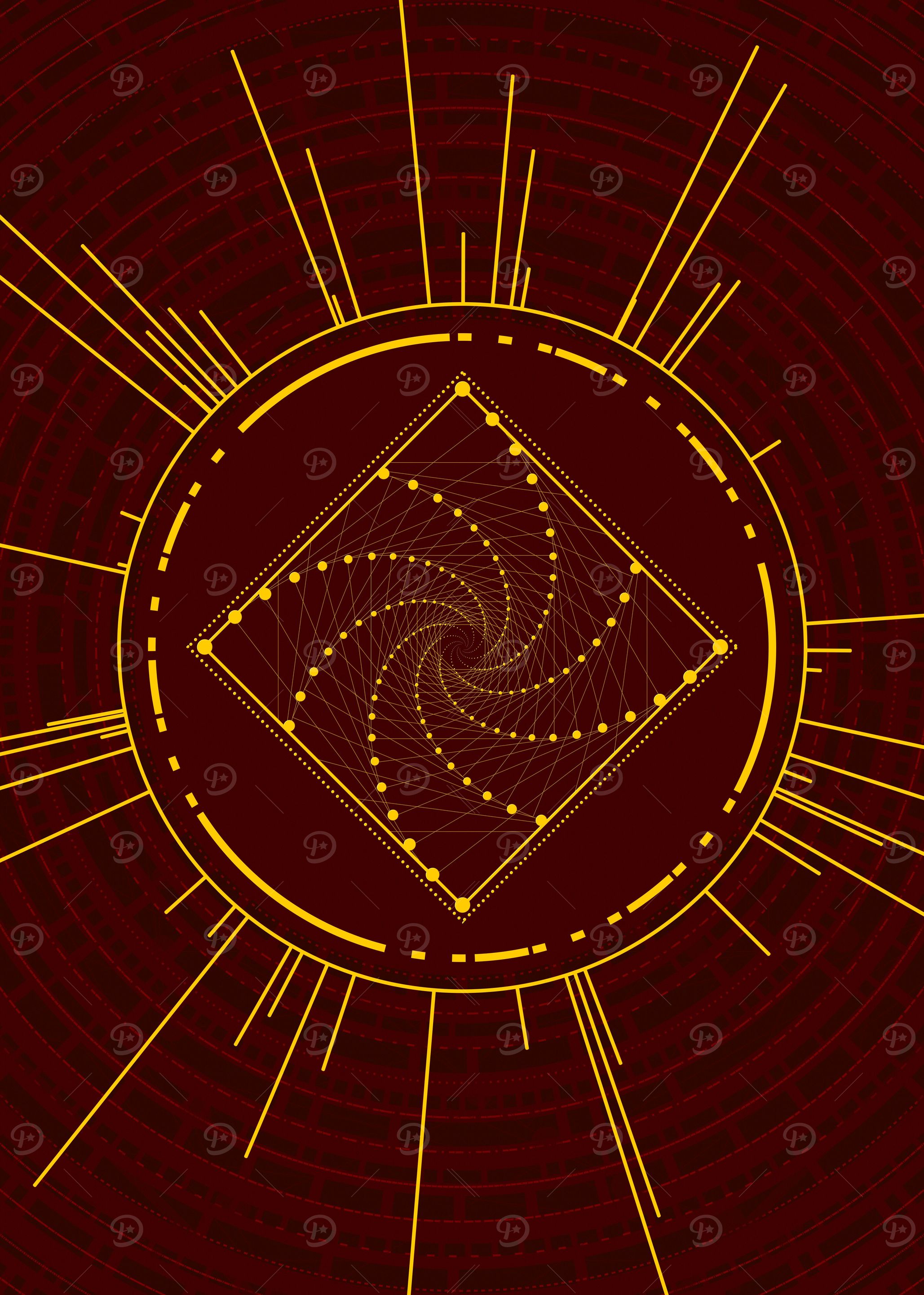 Yellow Gold Magic Seal