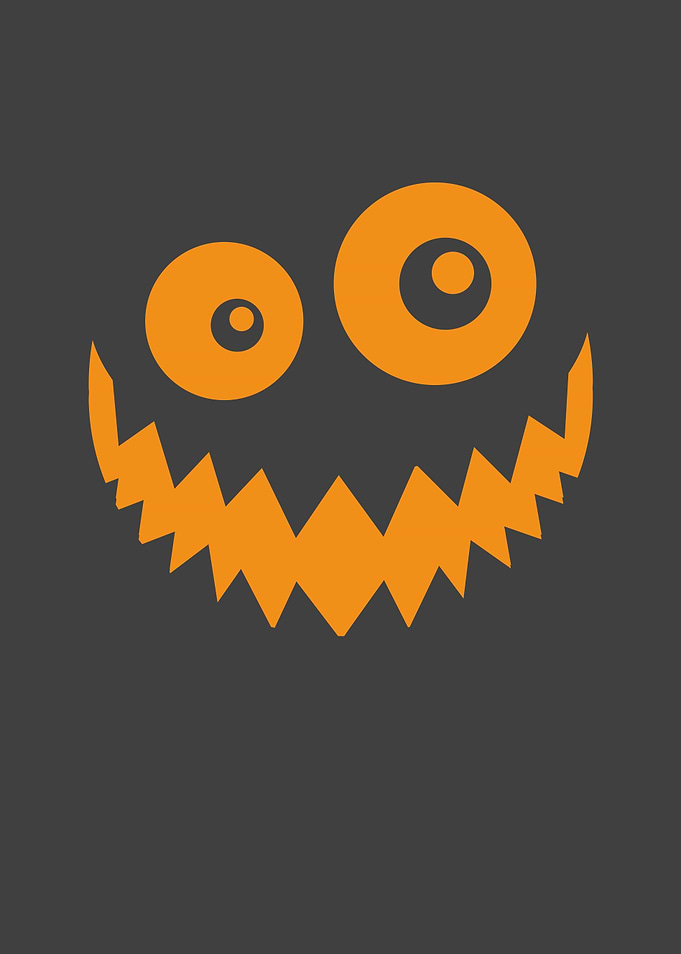 Creepy ghost Halloween