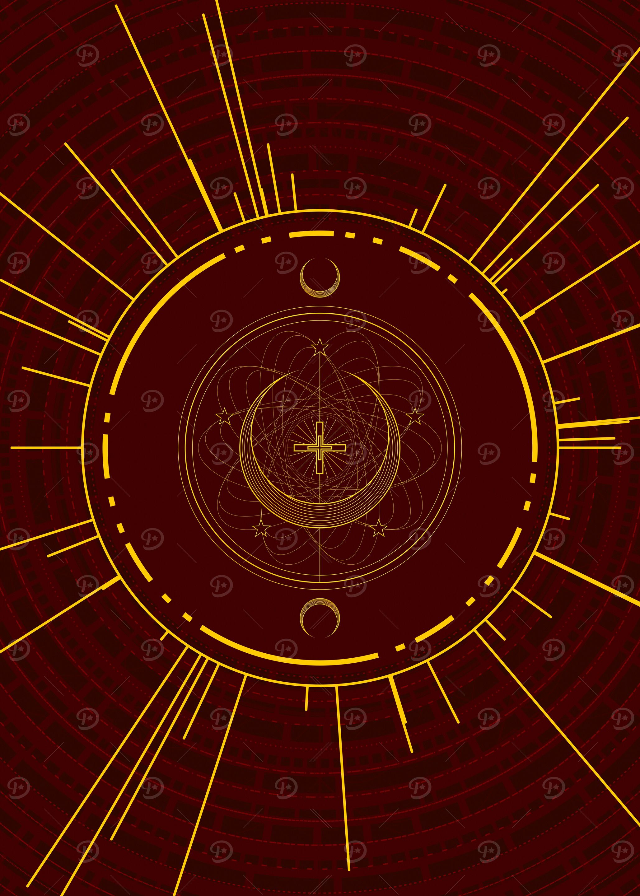 Yellow Gold Magic Seal