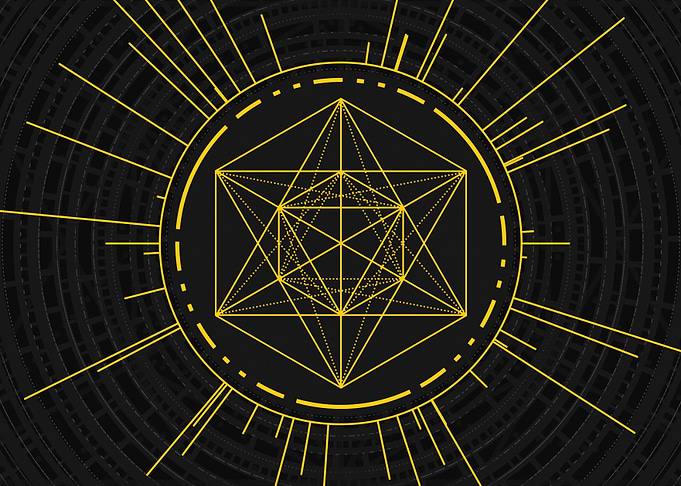 Yellow Gold Magic Glyph
