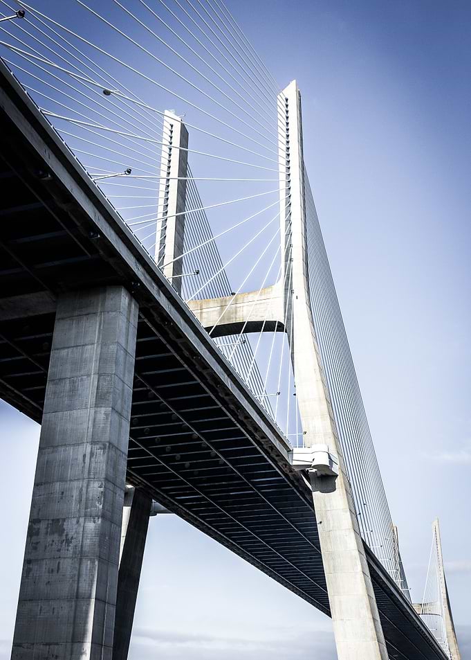 Industrial Concrete Bridge