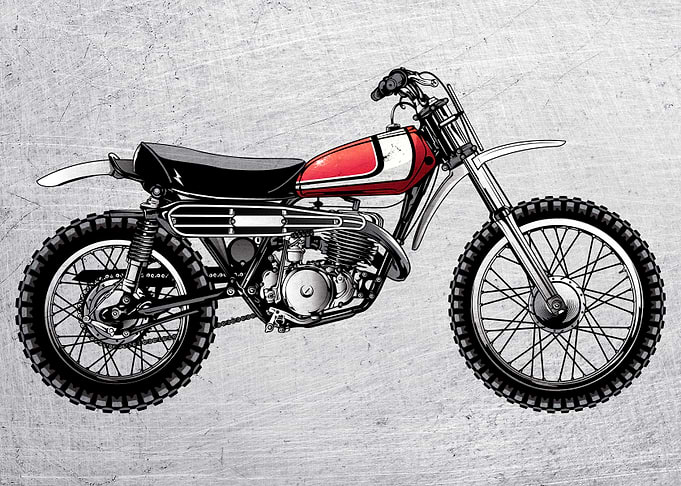 Motorbike Wall Poster 32