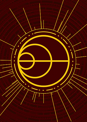 Gold Glyph Mandala Rune