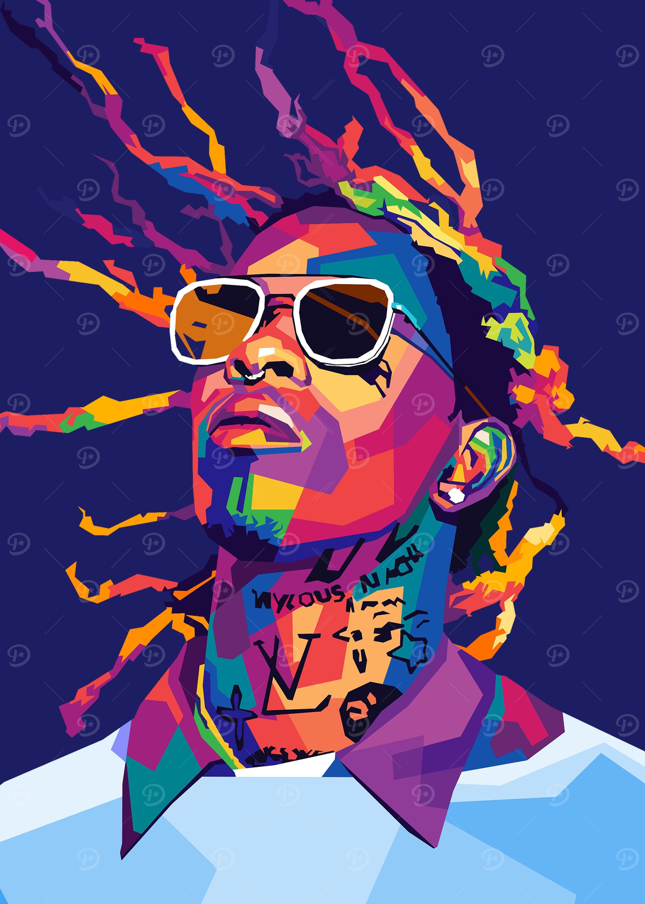 Young Thug Wpap Pop Art