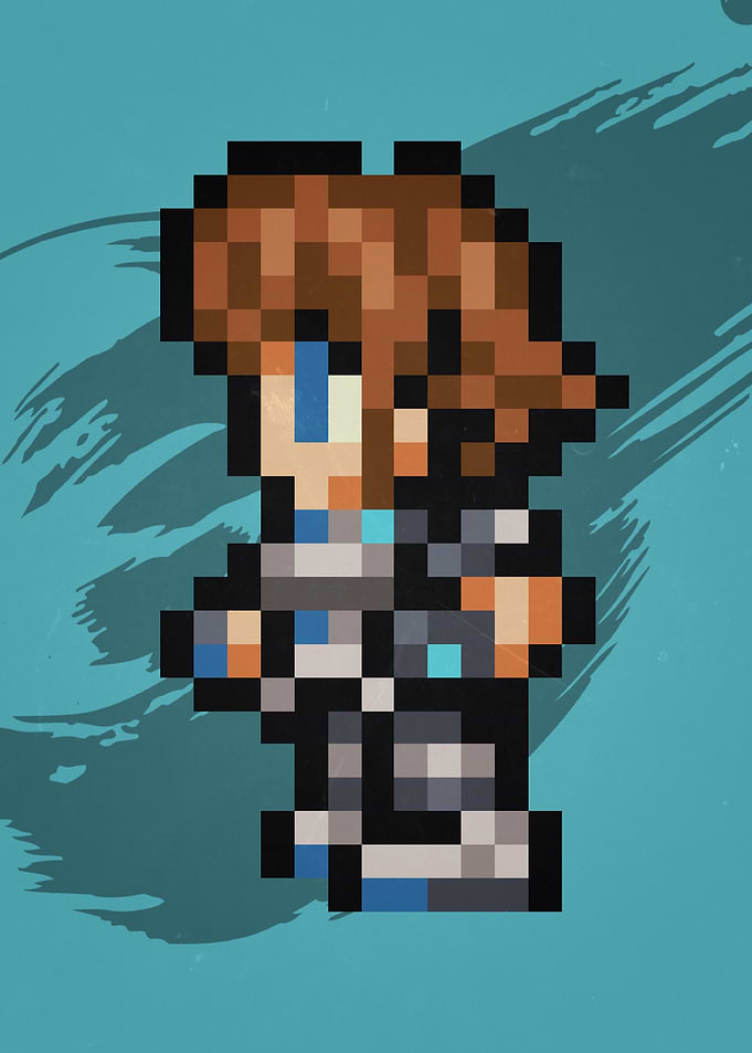 FF VII Shelke Pixel Sprite
