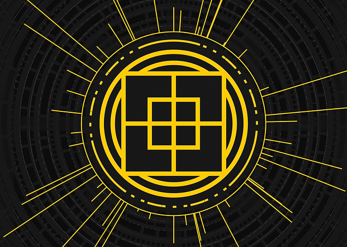 Yellow Glyph Mandala Rune