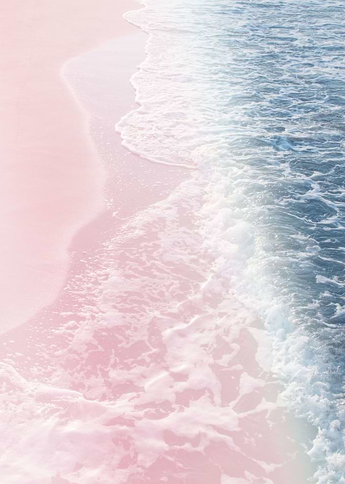 Blush Pink Blue Ocean 2