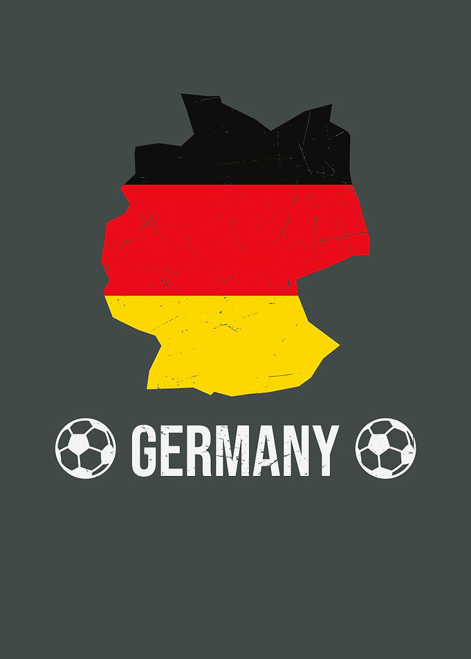 Germany Soccer Map