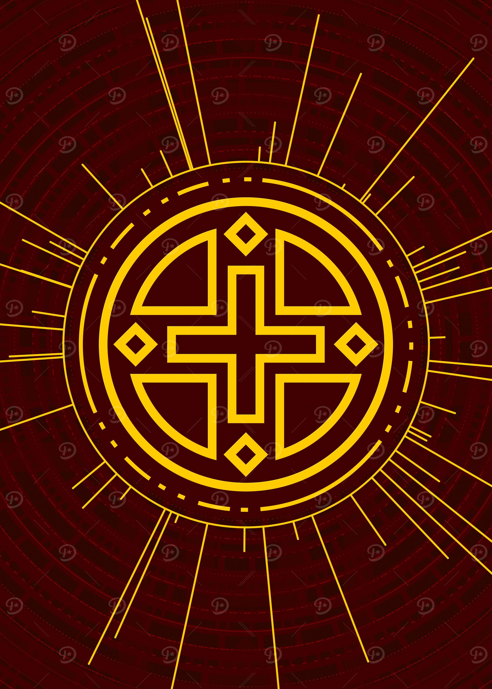 Yellow Gold Magic Seal