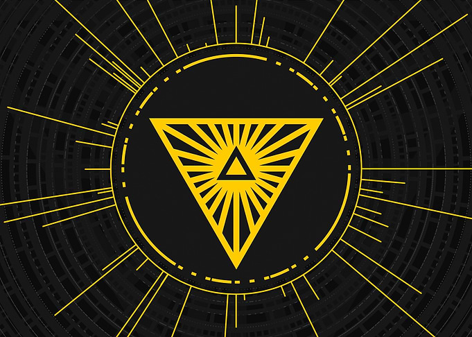 Yellow Gold Magic Glyph