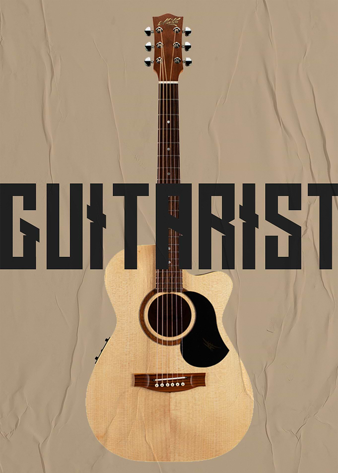 Guitarist Poster