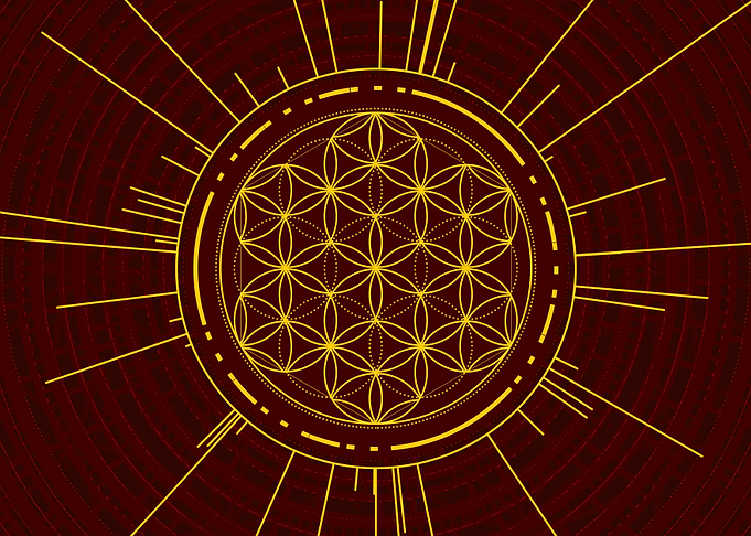 Yellow Gold Magic Glyph