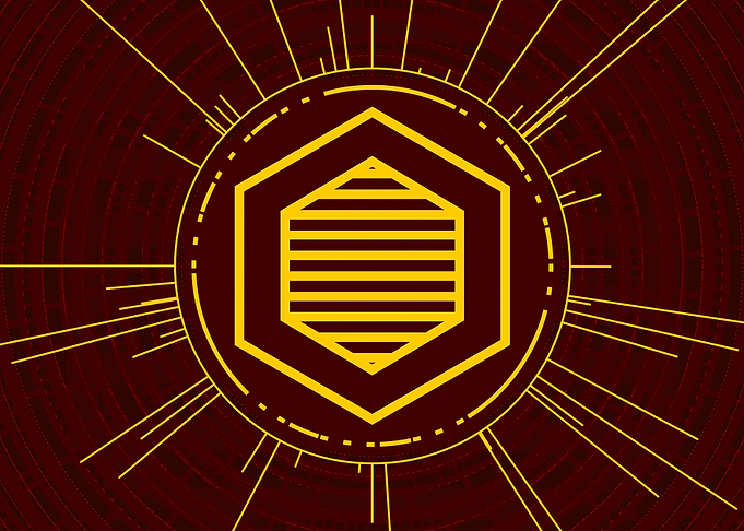 Yellow Glyph Mandala Rune